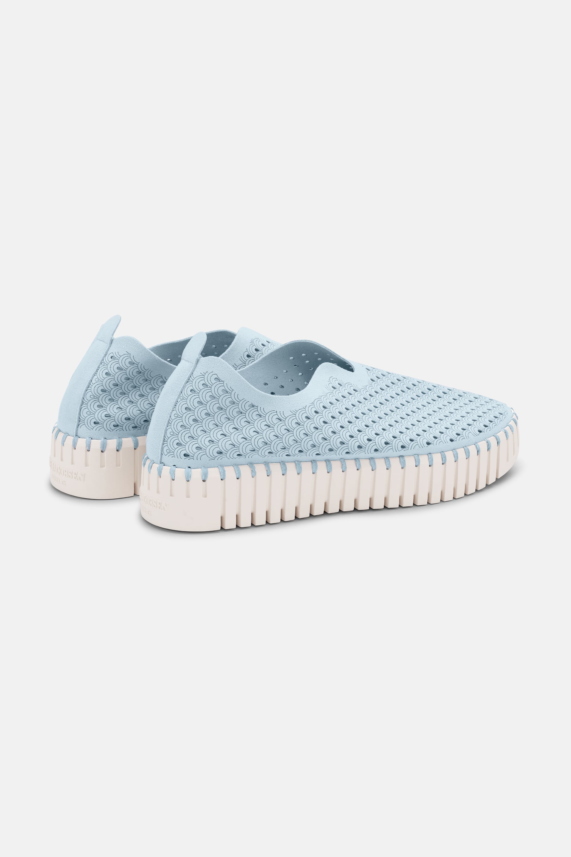 Platform Tulip Sko - Ash Blue